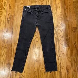 Polo by Ralph Lauren Black Ankle Cropped Jeans